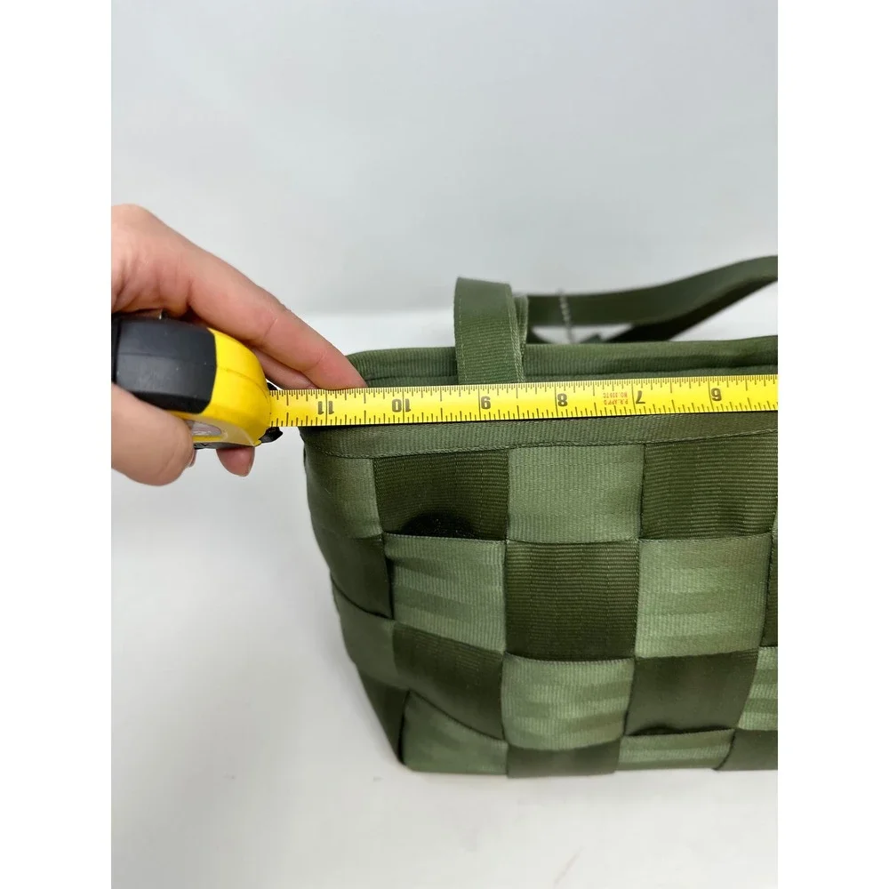 Harveys Original Y2K Double Strap Shoulder Seat Belt Bag Green
